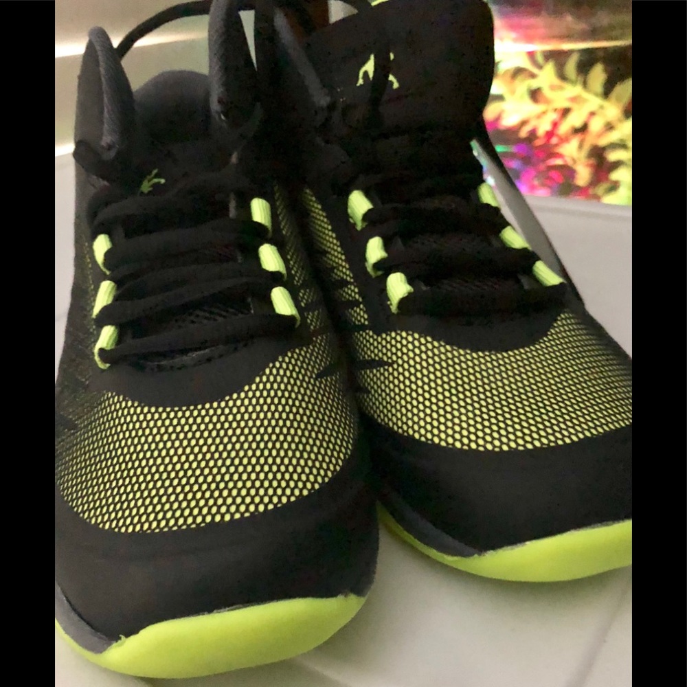 Young boys athletic shoes